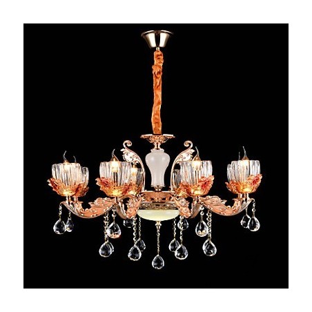 Modern Contemporary Traditional Classic Zinc Alloy Feature for Crystal Mini Style Metal Pendant Light