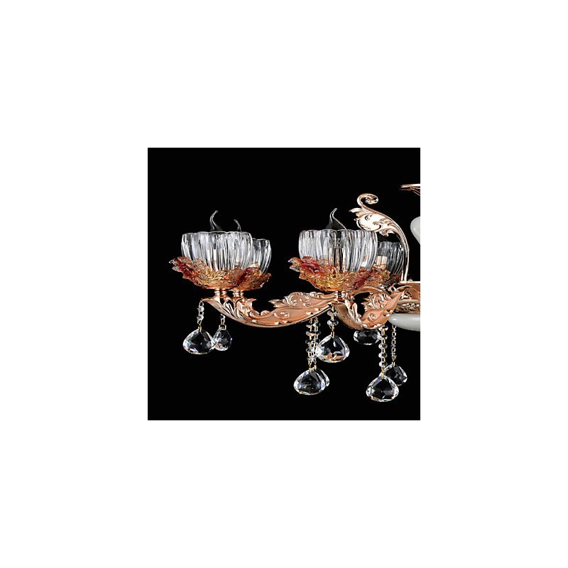 Modern Contemporary Traditional Classic Zinc Alloy Feature for Crystal Mini Style Metal Pendant Light