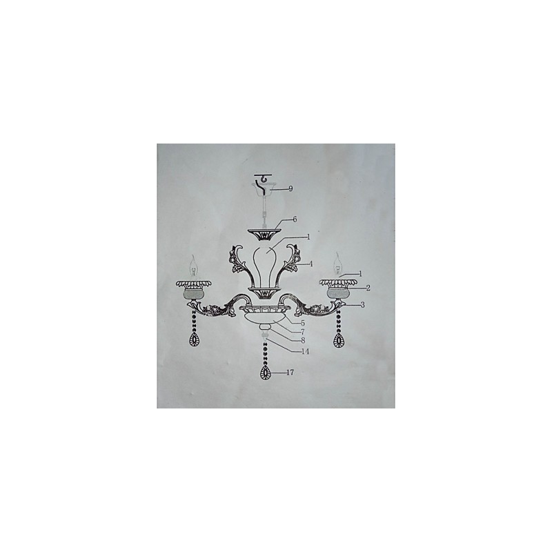 Retro Chrome Feature for Designers Metal Pendant Light