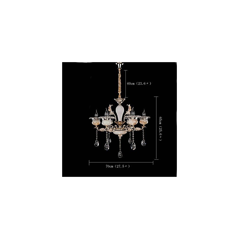 Retro Chrome Feature for Designers Metal Pendant Light