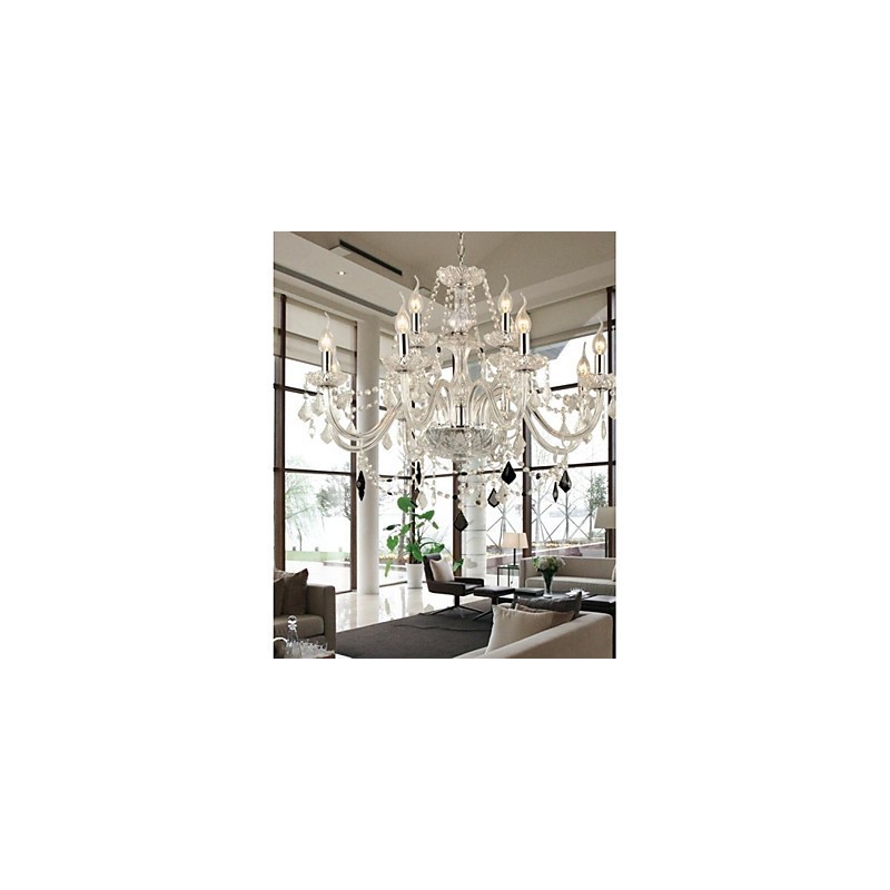 Modern Contemporary Others Feature for Crystal Glass Chandelier