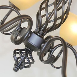 Traditional Classic Rustic Lodge Vintage Retro Country Others Feature for Mini Style Designers Metal Chandelier