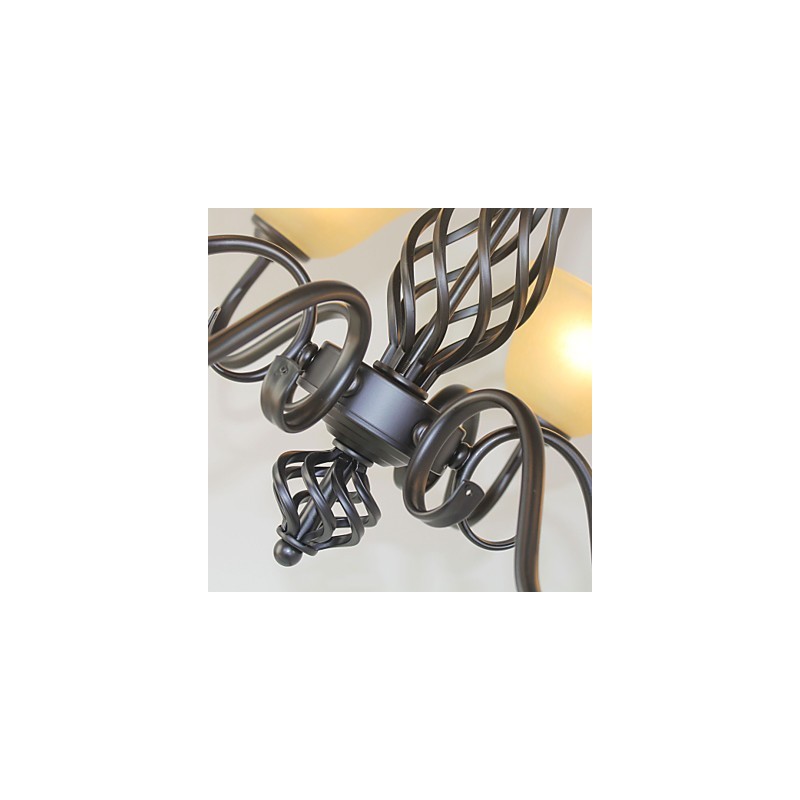 Traditional Classic Rustic Lodge Vintage Retro Country Others Feature for Mini Style Designers Metal Chandelier