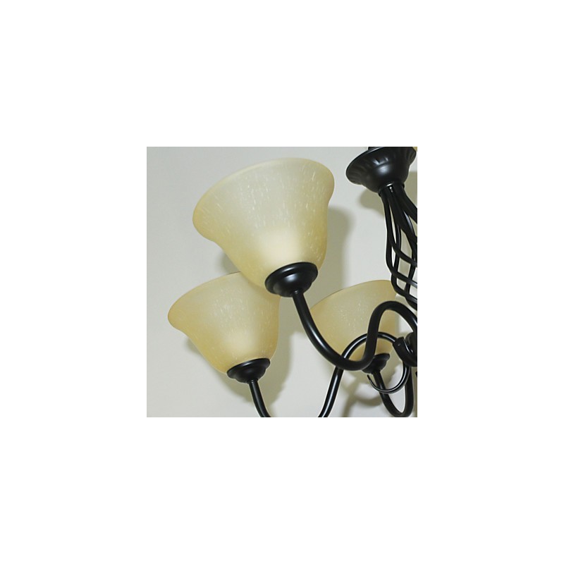 Traditional Classic Rustic Lodge Vintage Retro Country Others Feature for Mini Style Designers Metal Chandelier