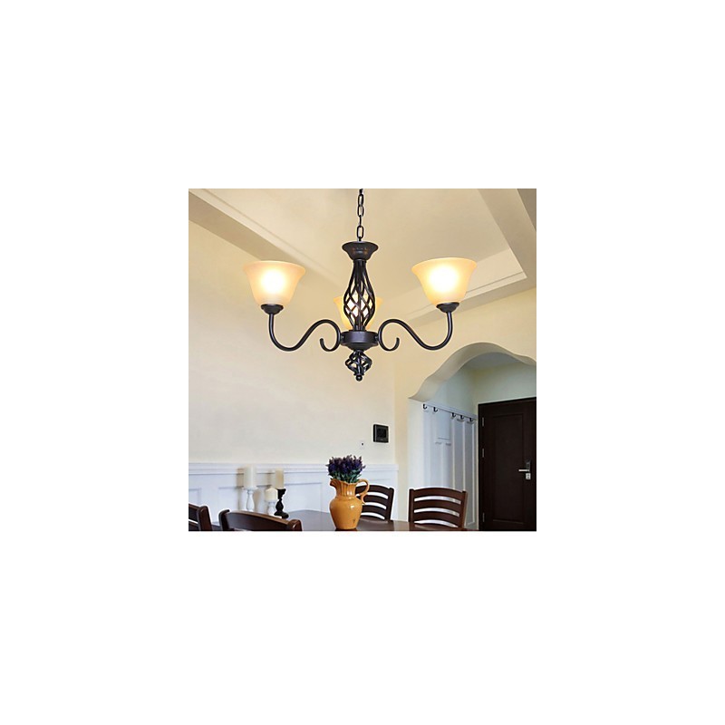 Traditional Classic Rustic Lodge Vintage Retro Country Others Feature for Mini Style Designers Metal Chandelier