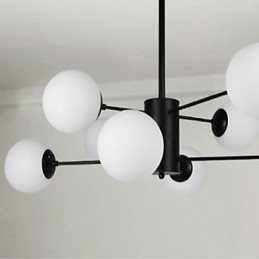 Modern Contemporary Traditional Classic Painting Feature for Mini Style Metal Chandelier