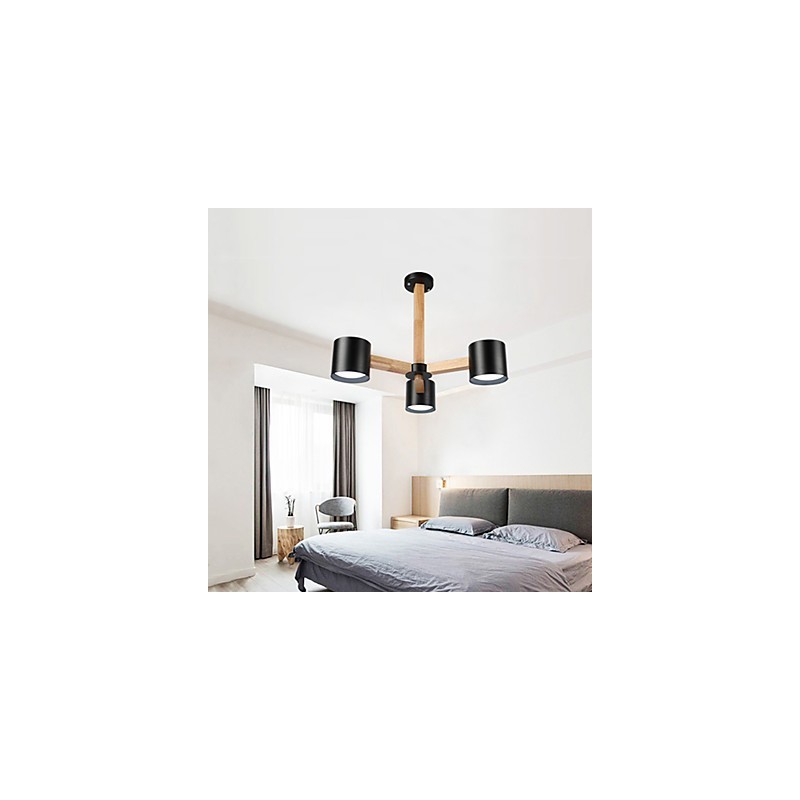 Vintage Painting Feature for Metal Chandelier