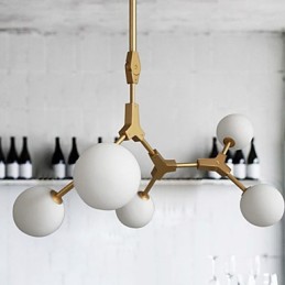 Traditional Classic Painting Feature for Mini Style Wood Bamboo Pendant Light