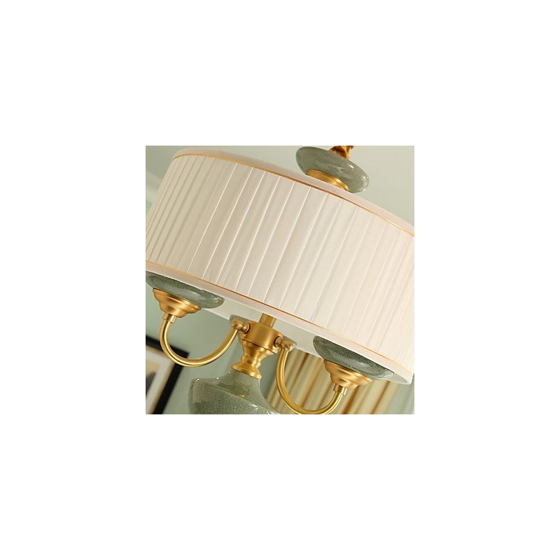 All Copper Chandelier Jade Decorative Chandelier