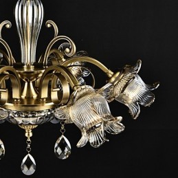 Rustic Lodge Painting Feature for Designers Metal Indoor Shops 2 Bulbs Chandelier