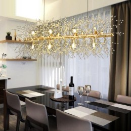 Traditional Classic Electroplated Feature for Crystal Metal Chandelier