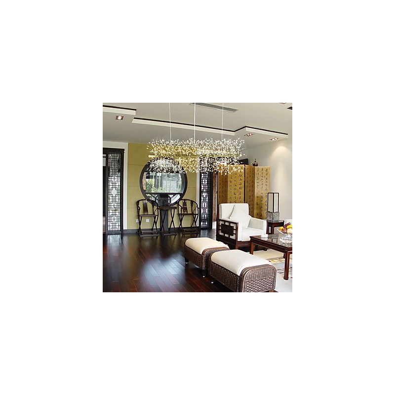 Traditional Classic Electroplated Feature for Crystal Metal Chandelier