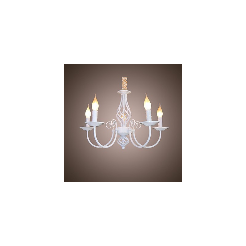 Modern Contemporary Traditional Classic Vintage Retro Others Feature for Mini Style Candle Style Metal Chandelier