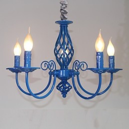 Modern Contemporary Traditional Classic Vintage Retro Others Feature for Mini Style Candle Style Metal Chandelier