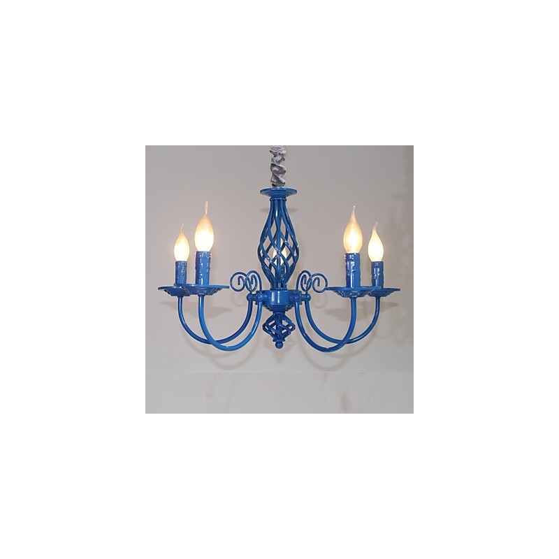 Modern Contemporary Traditional Classic Vintage Retro Others Feature for Mini Style Candle Style Metal Chandelier