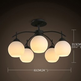 Modern Contemporary Others Feature for Designers Metal Chandelier