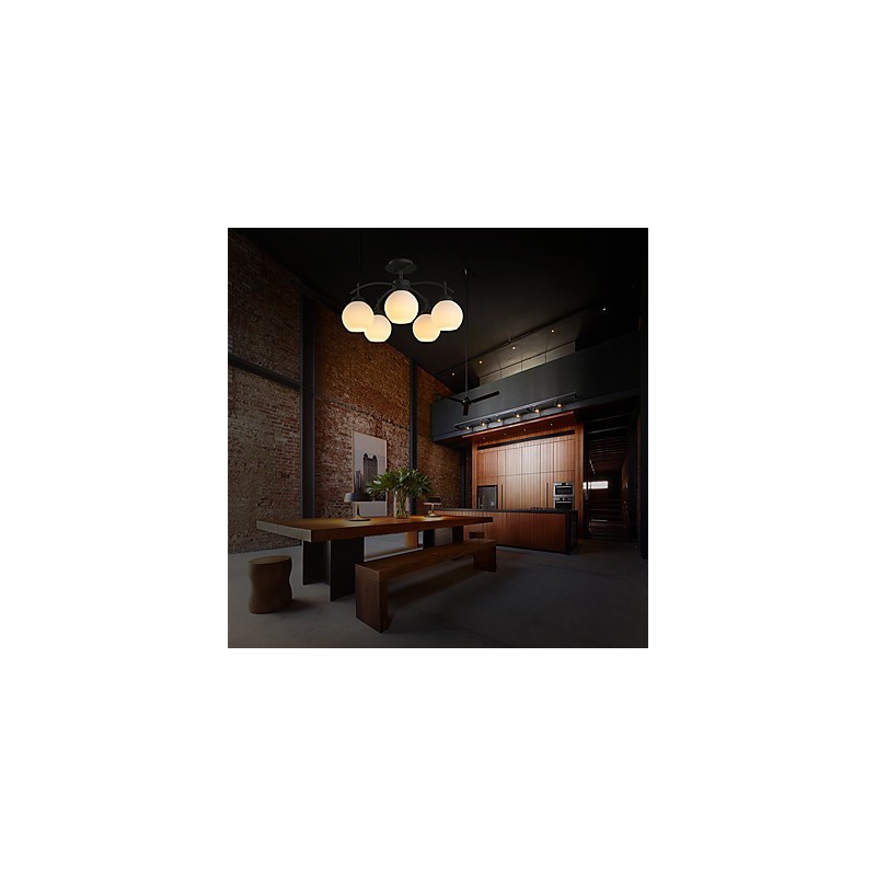 Modern Contemporary Others Feature for Designers Metal Chandelier