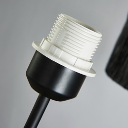 3 Light Traditional Classic Chandelier with Simple Fabric Drum Shade