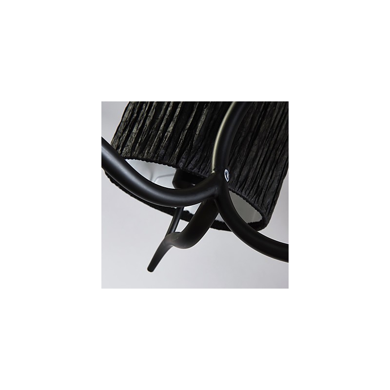 3 Light Traditional Classic Chandelier with Simple Fabric Drum Shade