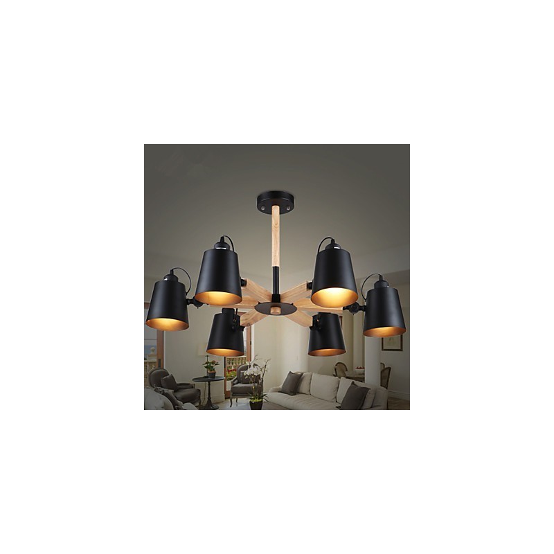 Chandelier Mini Style Modern Contemporary Metal