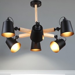 Chandelier Mini Style Modern Contemporary Metal