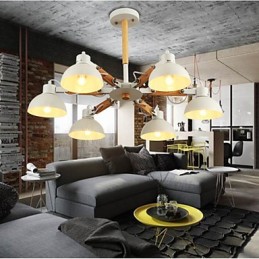 Chandelier Mini Style Modern Contemporary Metal
