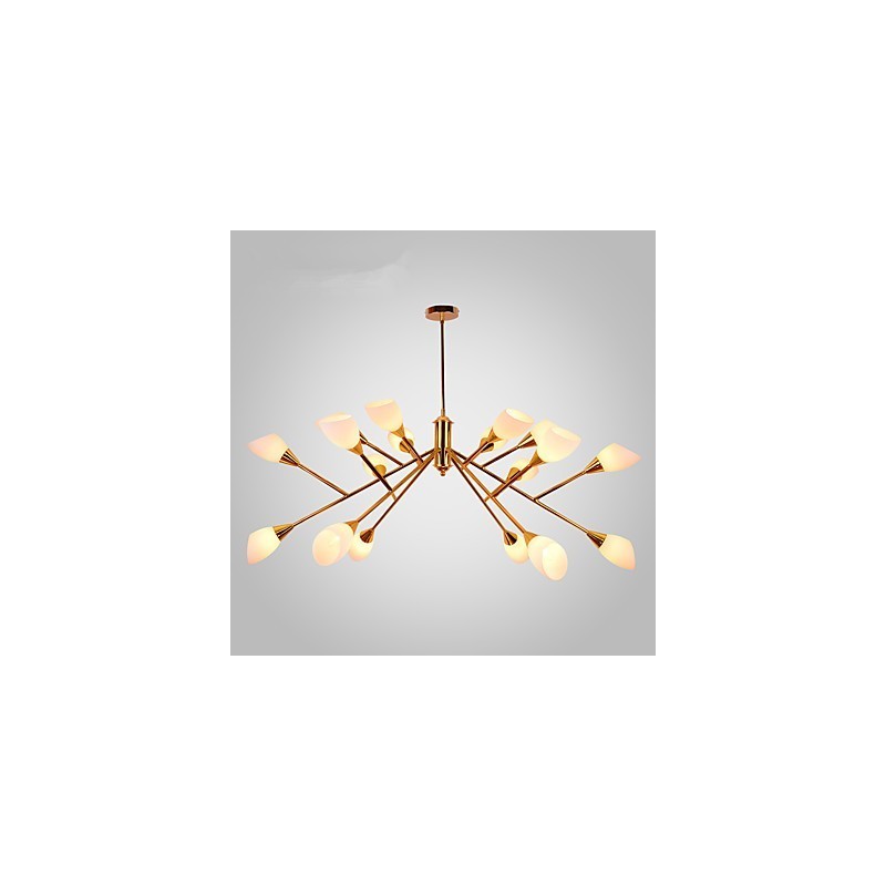 Nordic Simple Atmospheric Pastoral Chandelier Creative Lobby Chandelier Lamp