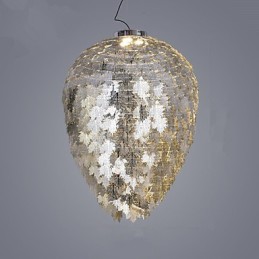Traditional Classic Lantern Electroplated Feature for Mini Style Metal Chandelier