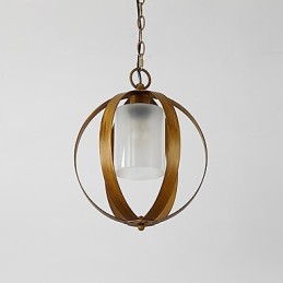 Loft Metal Amercian Industrial Style Painting Color with Glass European Chandelier Lamp the Indoor Decorate Pendant Lamp