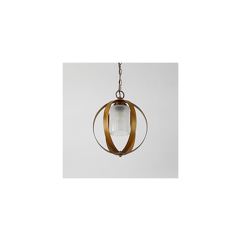 Loft Metal Amercian Industrial Style Painting Color with Glass European Chandelier Lamp the Indoor Decorate Pendant Lamp