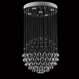 Modern Contemporary Traditional Classic Rustic Lodge Vintage Country Island Crystal Electroplated Metal Pendant Light