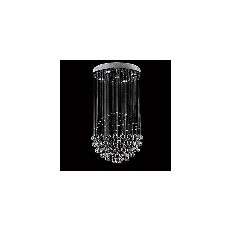 Modern Contemporary Traditional Classic Rustic Lodge Vintage Country Island Crystal Electroplated Metal Pendant Light