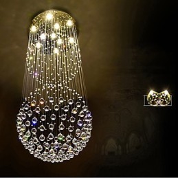 Crystal Ceiling Pendant Light Indoor Chandelier Home Hanging Lighting Lamps Fixtures