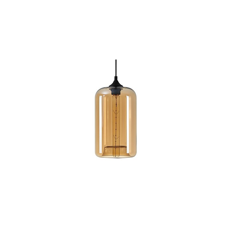 Bottle Design Pendant 1 Light Minimalist Iron Painting