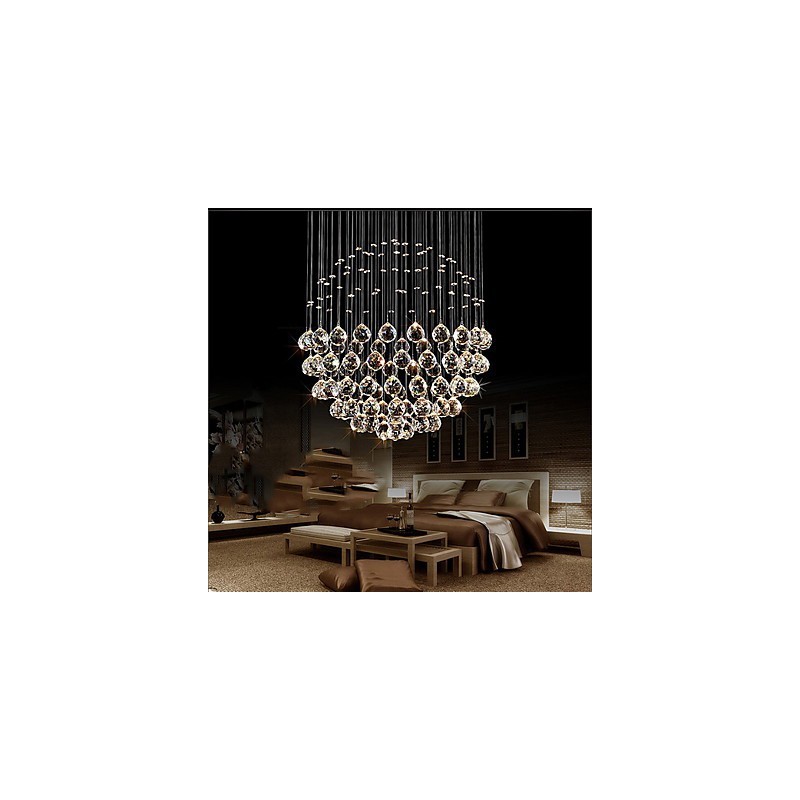 Modern Contemporary Traditional Classic Rustic Lodge Vintage Country Island Crystal Electroplated Metal Pendant Light