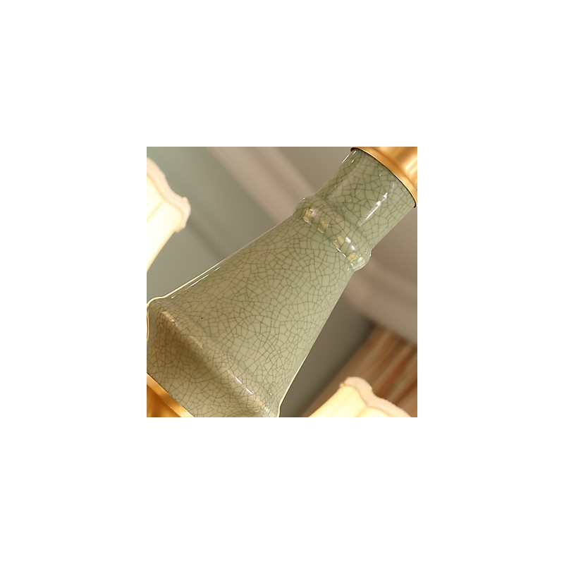 All Copper Chandelier Jade Decorative Chandelier