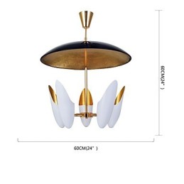 5 Light Chandelier Brief Art Modern Comtemporary Pendant Lamp