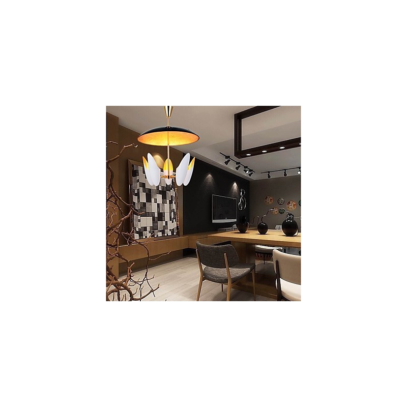 5 Light Chandelier Brief Art Modern Comtemporary Pendant Lamp
