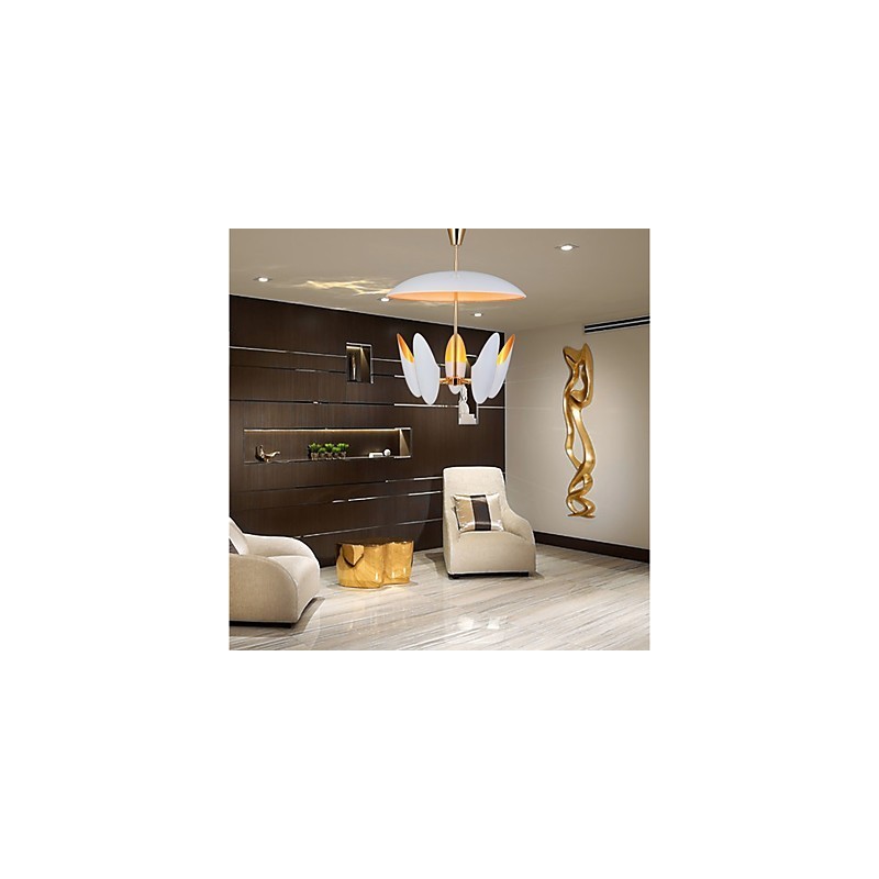 5 Light Chandelier Brief Art Modern Comtemporary Pendant Lamp