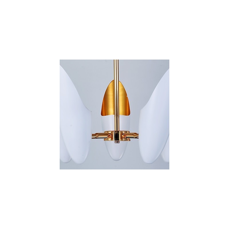 5 Light Chandelier Brief Art Modern Comtemporary Pendant Lamp