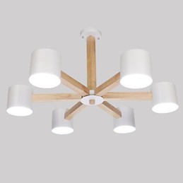 Vintage Painting Feature for Metal Chandelier