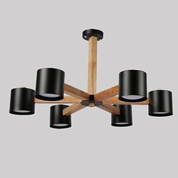 Vintage Painting Feature for Metal Chandelier