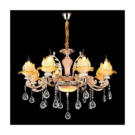 Modern Contemporary Traditional Classic Zinc Alloy Feature for Crystal Mini Style Metal Pendant Light
