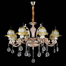 Modern Contemporary Traditional Classic Zinc Alloy Feature for Crystal Mini Style Metal Pendant Light