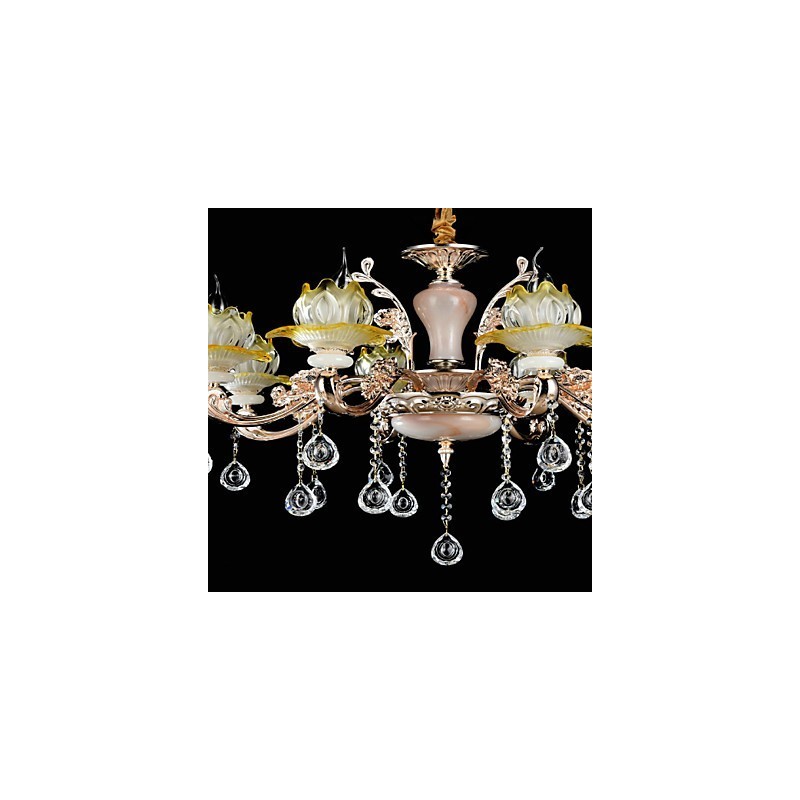 Modern Contemporary Traditional Classic Zinc Alloy Feature for Crystal Mini Style Metal Pendant Light