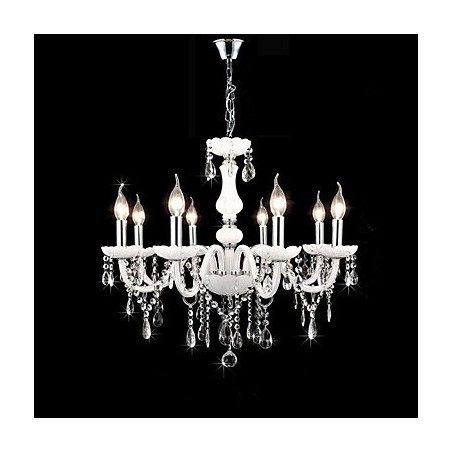 Modern Contemporary Traditional Classic Others Feature for Crystal Candle Style Glass Chandelier