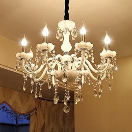 Modern Contemporary Traditional Classic Others Feature for Crystal Candle Style Glass Chandelier