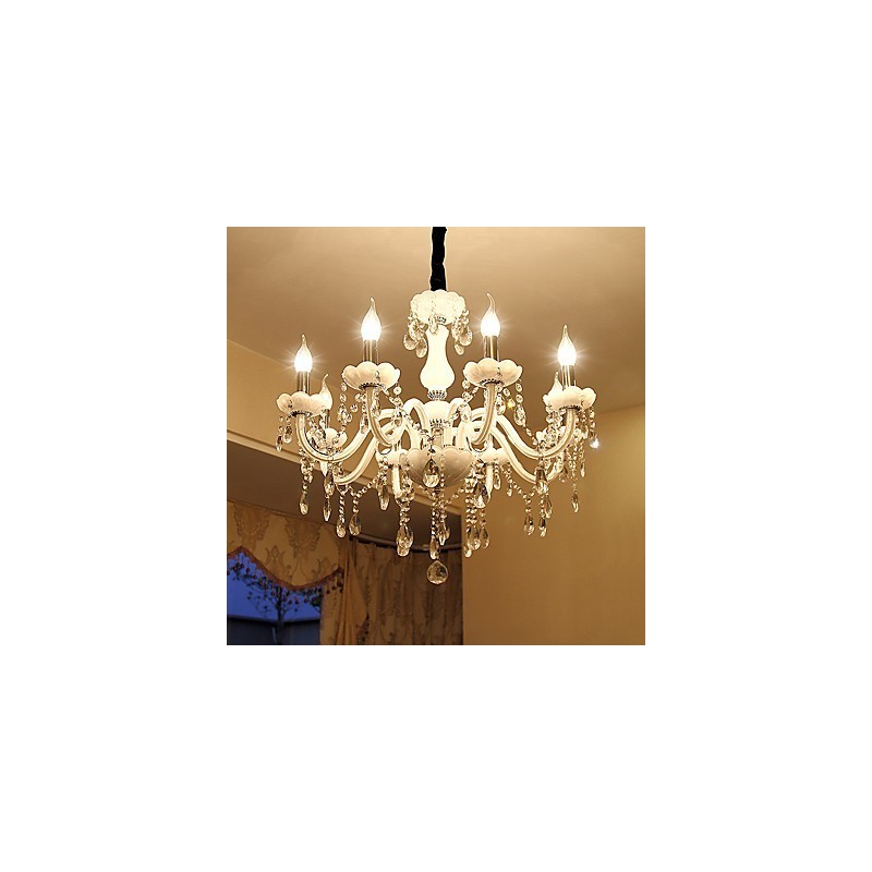 Modern Contemporary Traditional Classic Others Feature for Crystal Candle Style Glass Chandelier