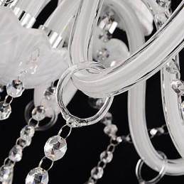 Modern Contemporary Traditional Classic Others Feature for Crystal Candle Style Glass Chandelier