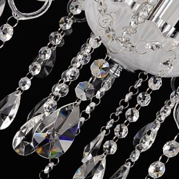 Modern Contemporary Traditional Classic Others Feature for Crystal Candle Style Glass Chandelier